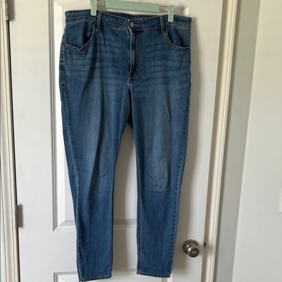 Old Navy Women's Blue Skinny Jeans - Picture 1 of 3
